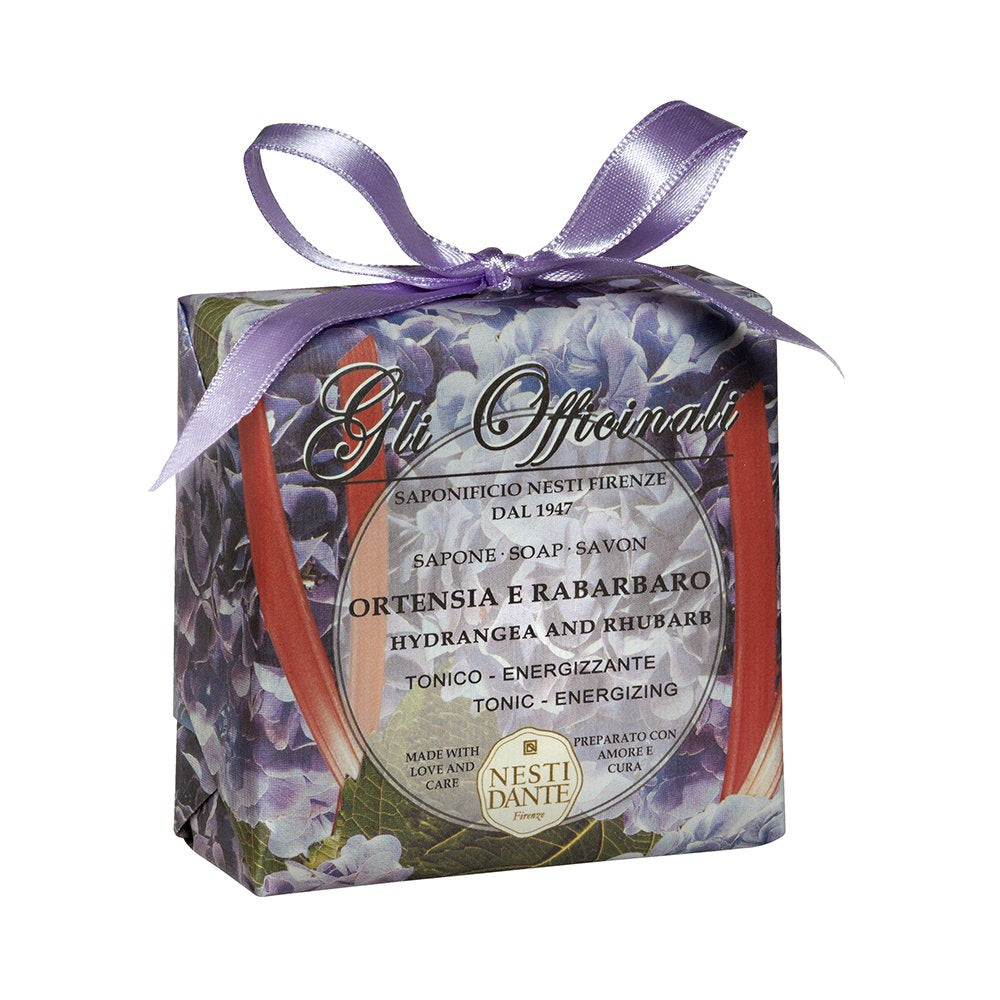 Jabón Aroma Hortensia Y Ruibarbo 200 GR Nesti Dante