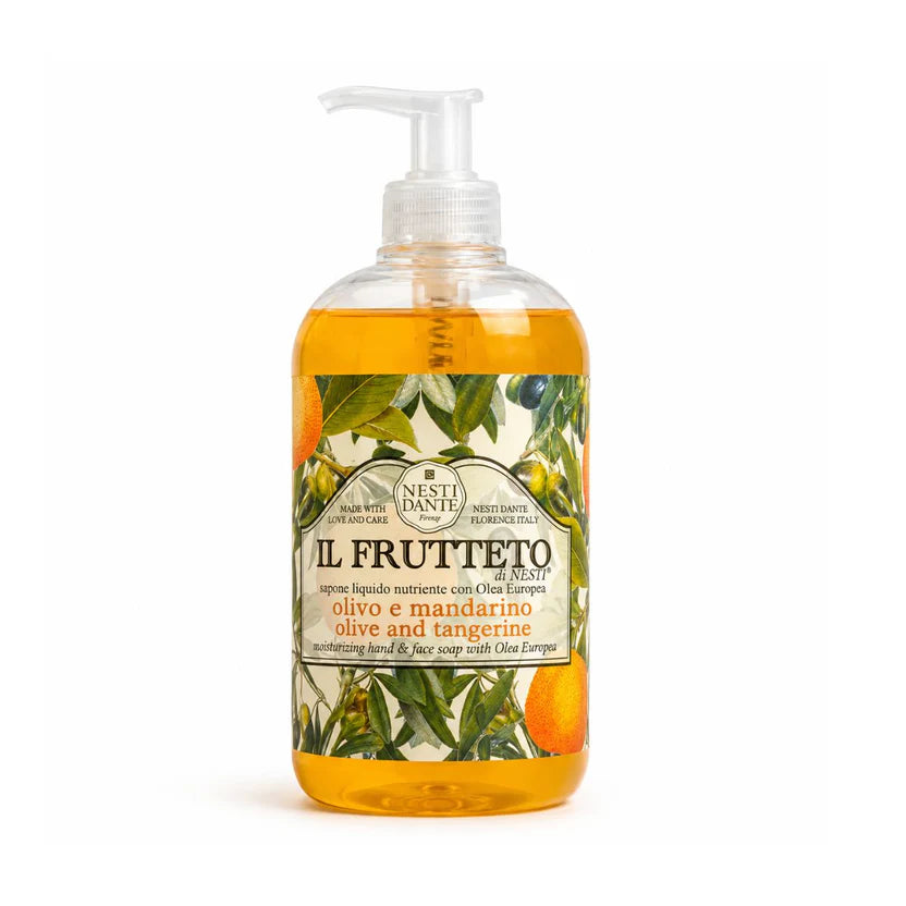 Jabón Líquido Nesti Dante Frutteto Olivo Y Mandarina 500 ml