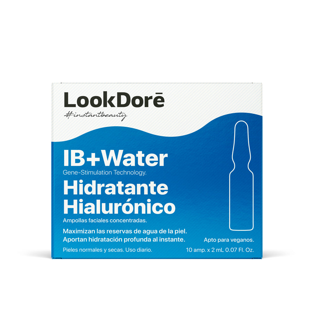 Ampolletas Facial IB+Water Lookdore 10 de 2 ml